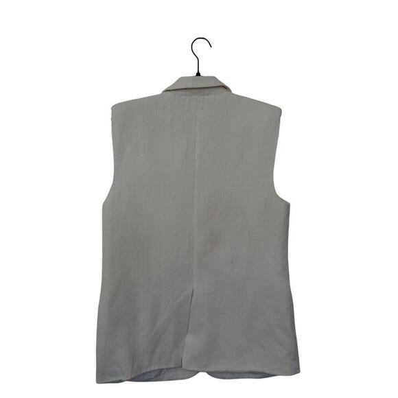 Endless Rose Linen Oversized Vest Blazer Sz S - Picture 6 of 7